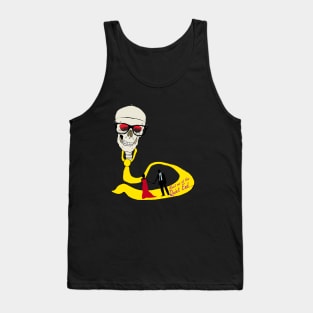 Skull and Tie Path to the Quiet End Tank Top